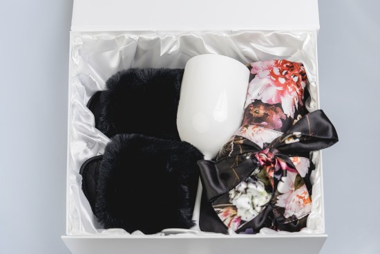 Geschenkbox black Lilly